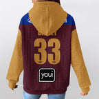 Brisbane Football Unisex Waffle Hoodie