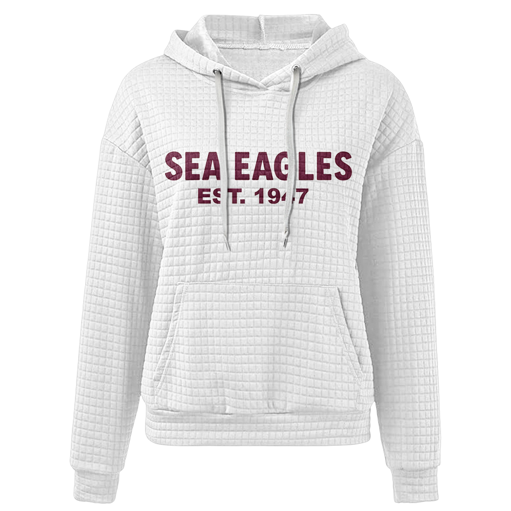 Manly Warringah Unisex Waffle Hoodie
