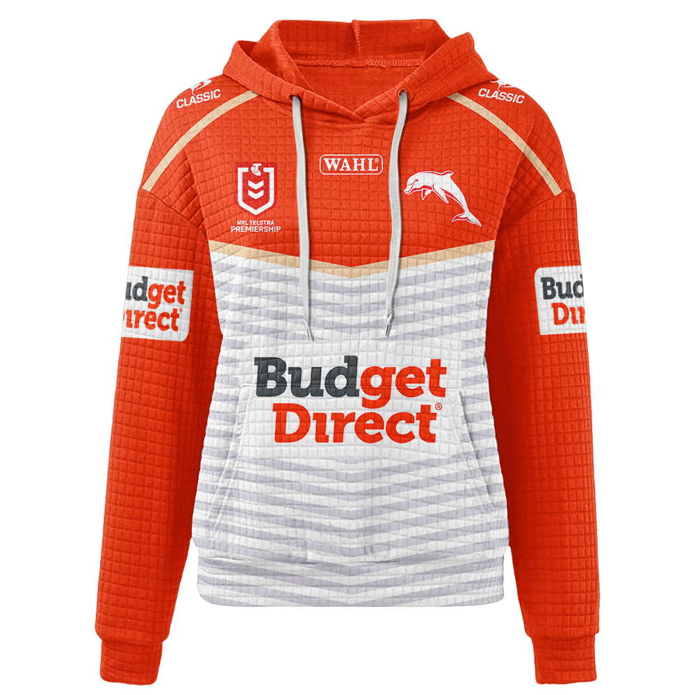 Dolphins Unisex Waffle Hoodie
