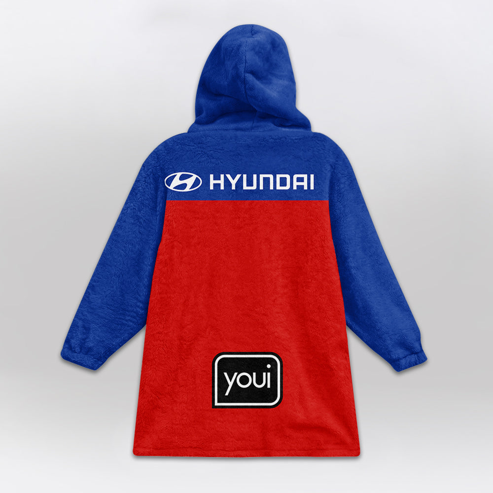 Brisbane Football Unisex Blanket Hoodie