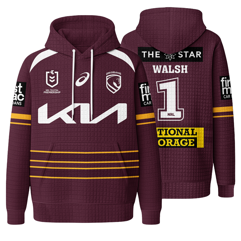 Brisbane Unisex Waffle Hoodie