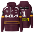 Brisbane Reece Walsh Waffle Hoodie