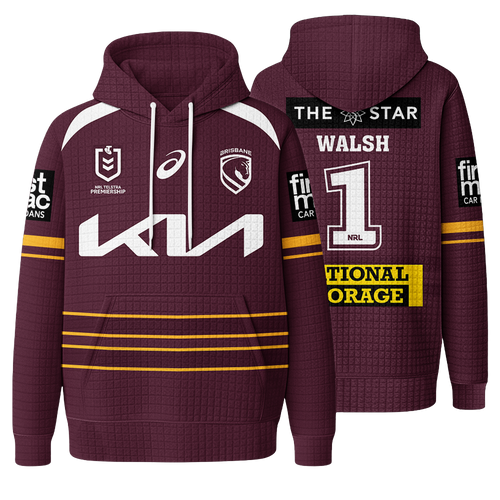 Brisbane Reece Walsh Waffle Hoodie