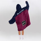 Brisbane Football Unisex Blanket Hoodie