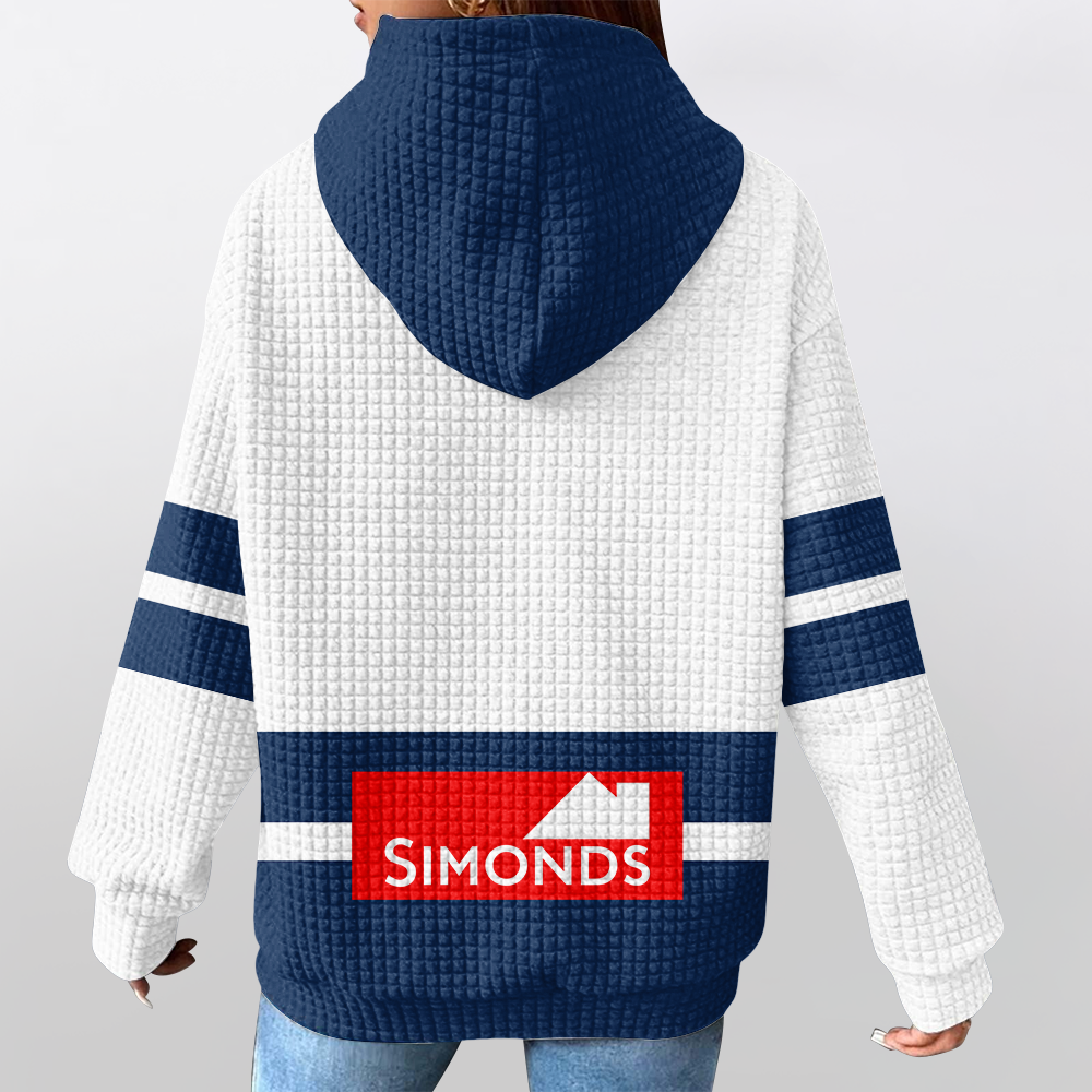 Geelong Football Unisex Waffle Hoodie