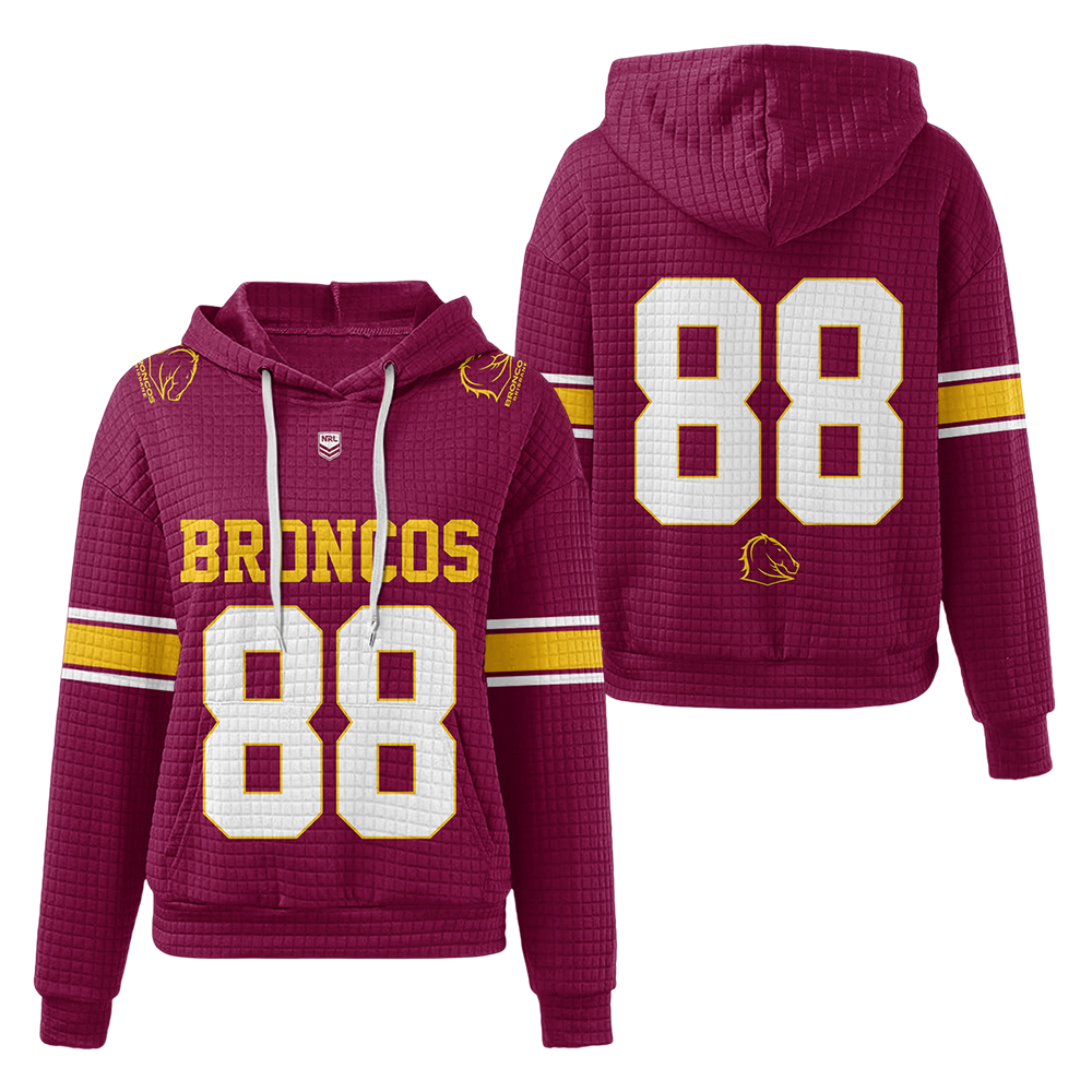 Brisbane Unisex Waffle Hoodie