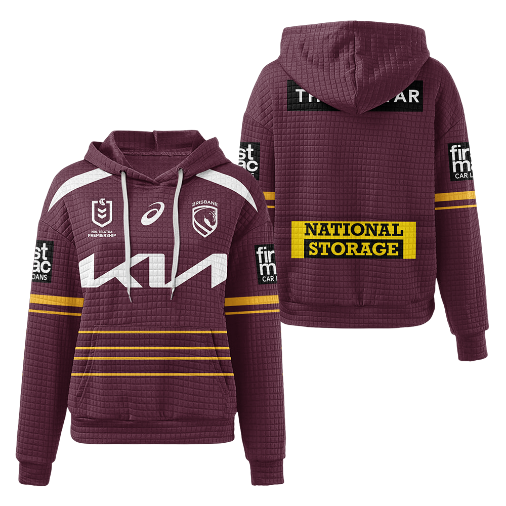 Brisbane Unisex Waffle Hoodie