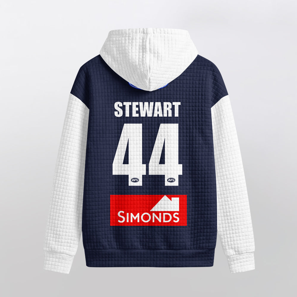 Geelong Football Unisex Waffle Hoodie