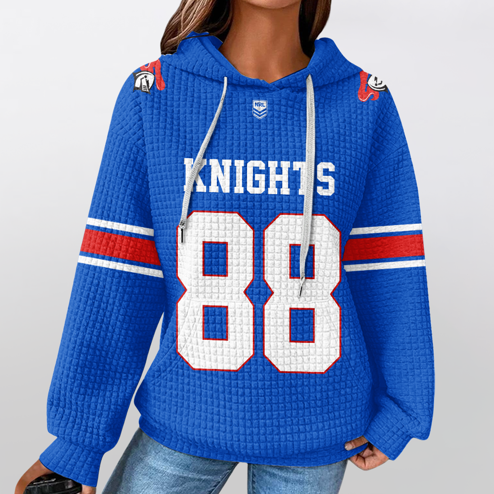 Newcastle Unisex Waffle Hoodie