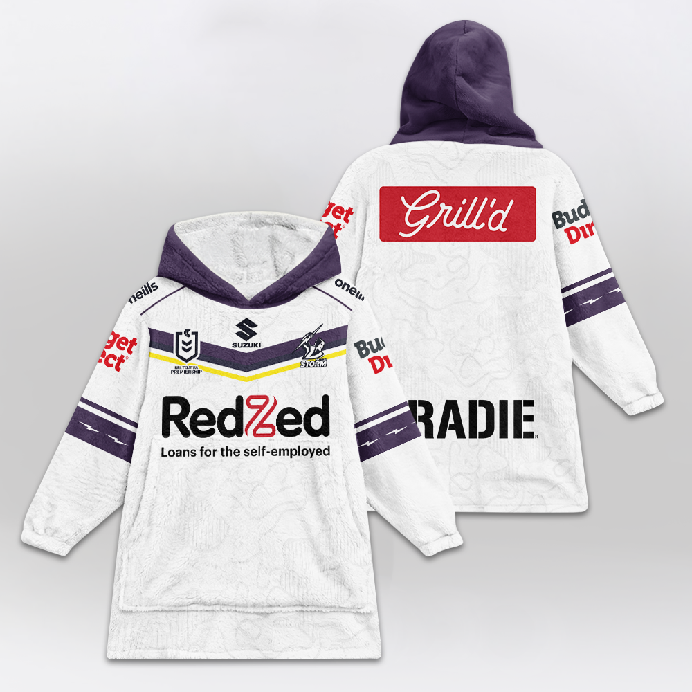 Melbourne Unisex Away Blanket Hoodie