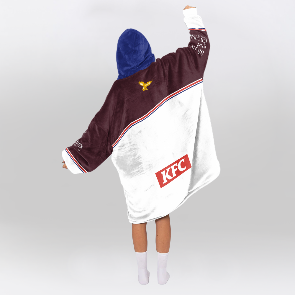 Manly Warringah Unisex Blanket Hoodie