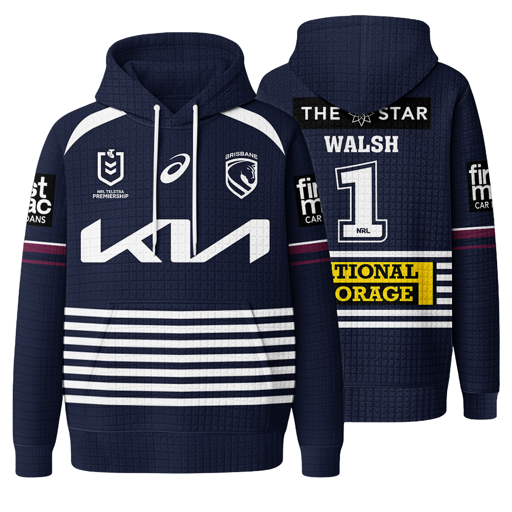 Brisbane Unisex Waffle Hoodie