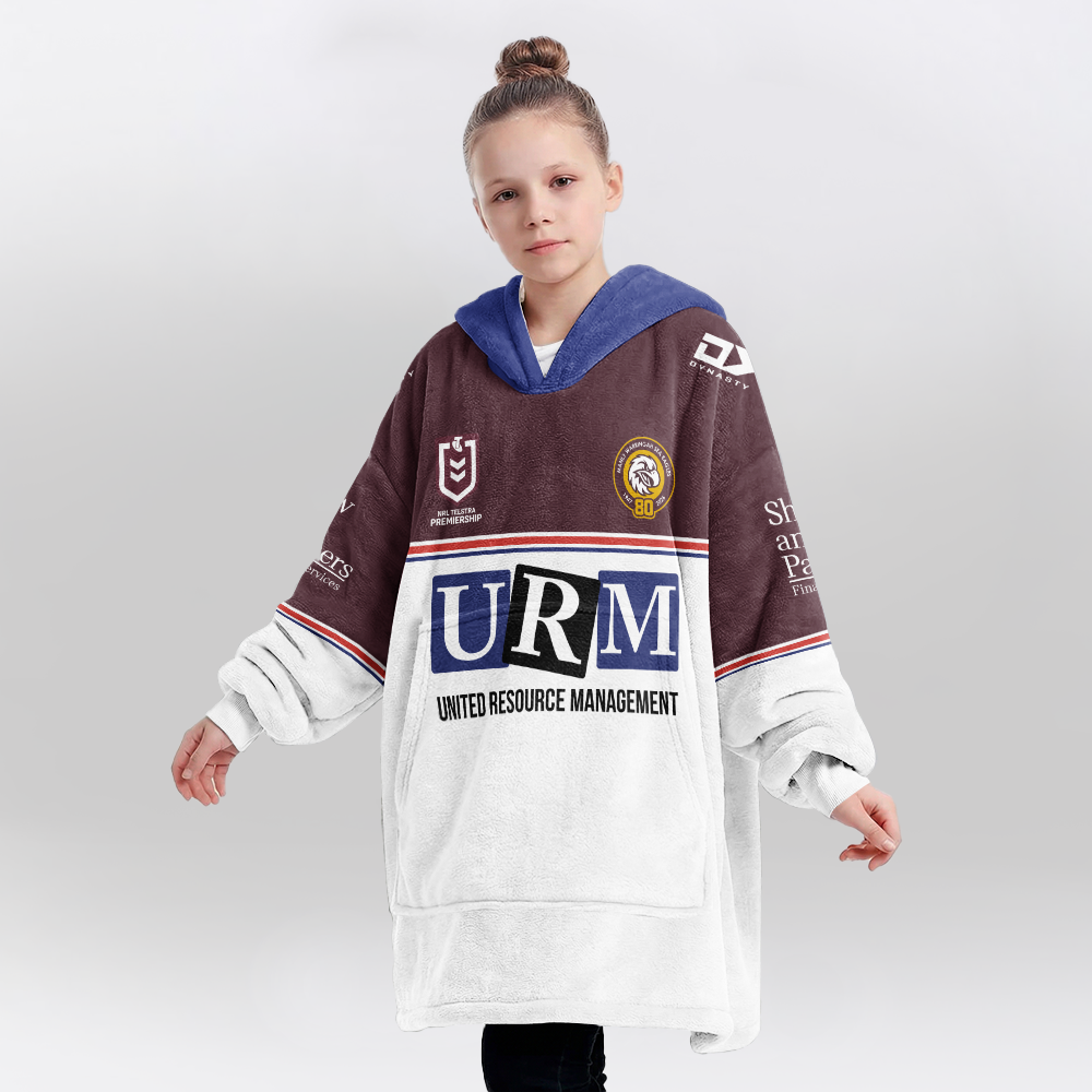 Manly Warringah Unisex Blanket Hoodie