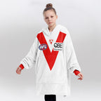 Sydney Football Unisex Blanket Hoodie