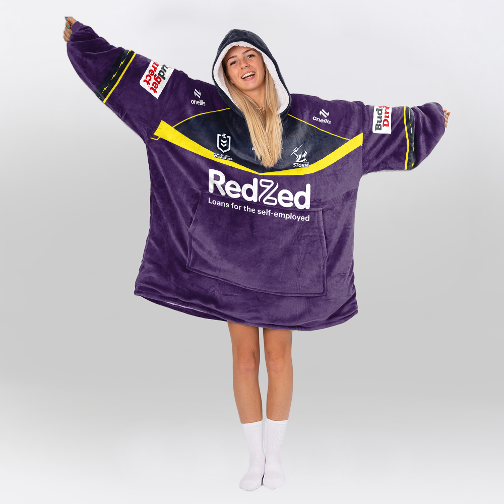 Melbourne Unisex Home Blanket Hoodie