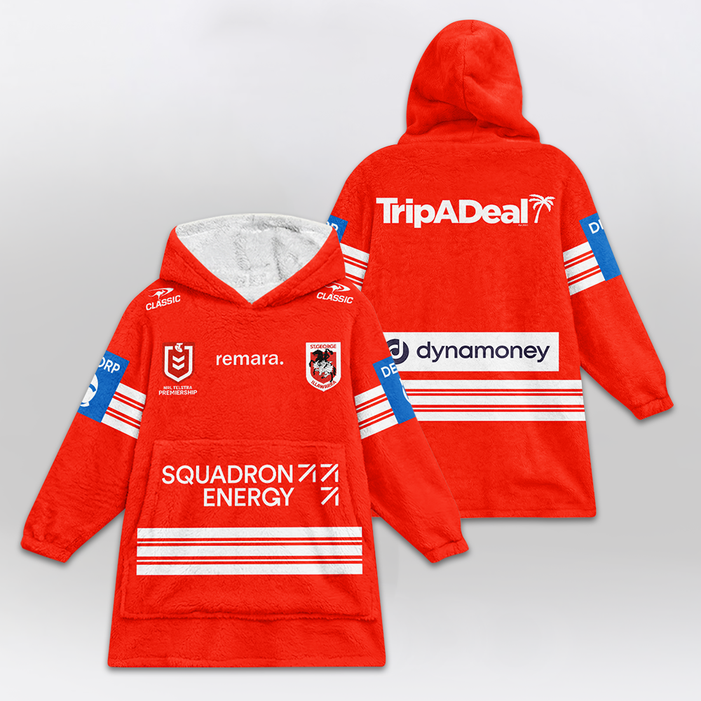 St. George Illawarra Unisex Blanket Hoodie