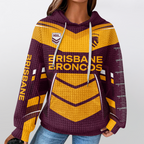 Brisbane Unisex Waffle Hoodie