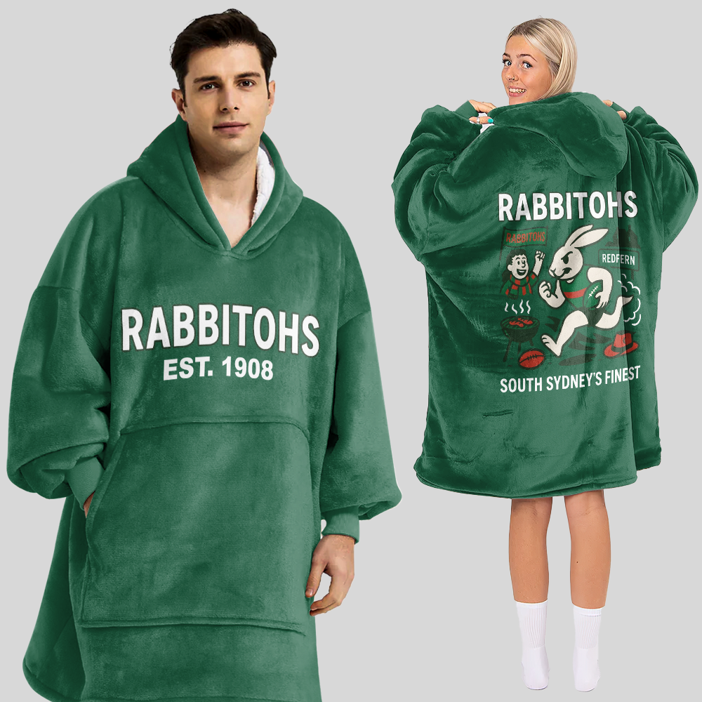 South Sydney Unisex Blanket Hoodie