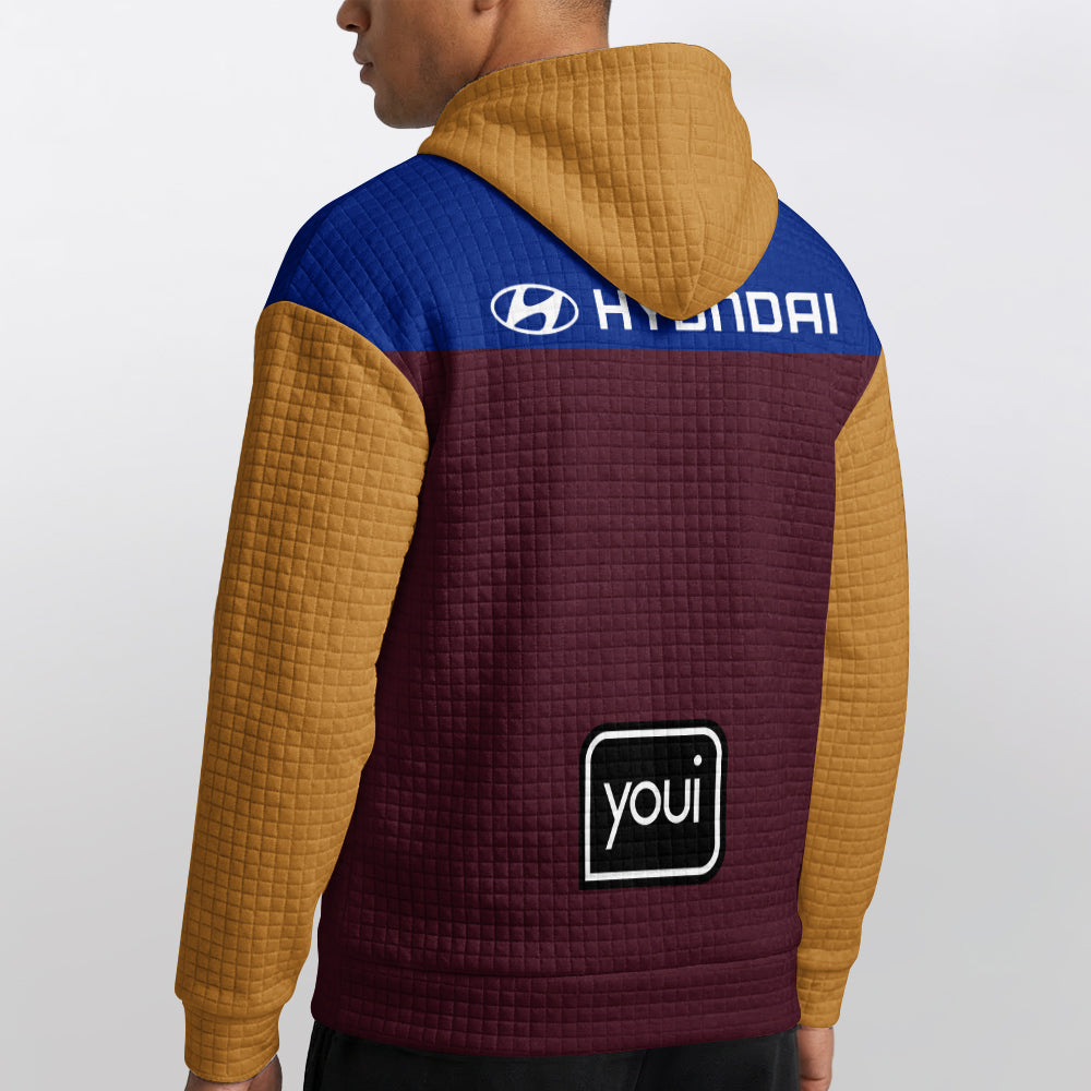 Brisbane Football Unisex Waffle Hoodie