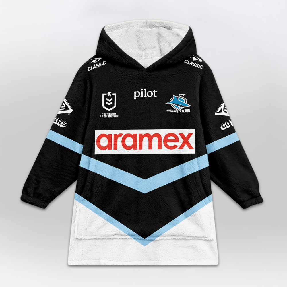 Cronulla-Sutherland Unisex Blanket Hoodie
