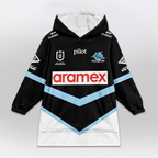 Cronulla-Sutherland Unisex Blanket Hoodie