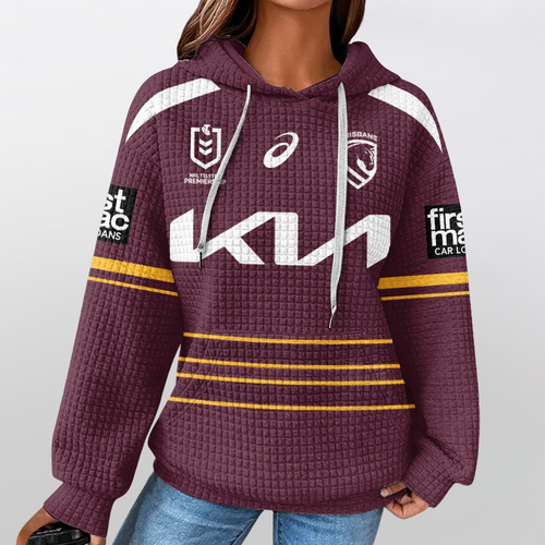 Brisbane Unisex Waffle Hoodie