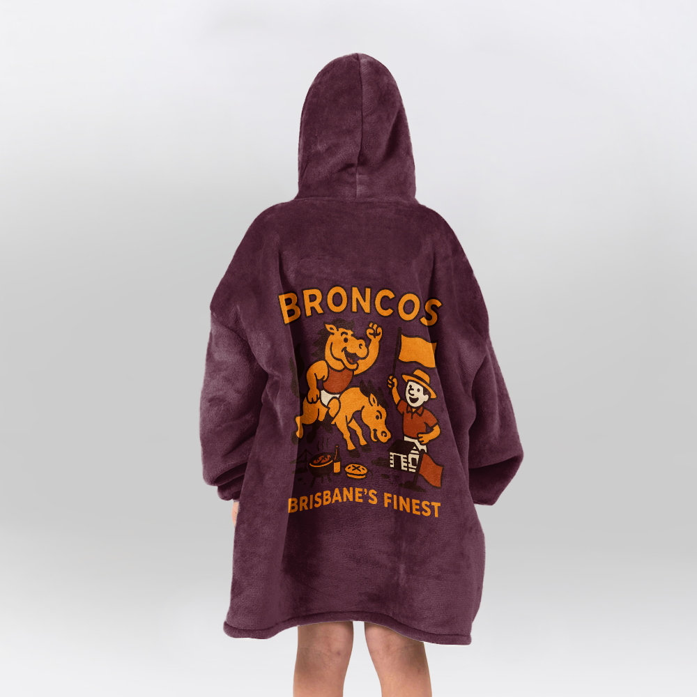 Brisbane Unisex Blanket Hoodie