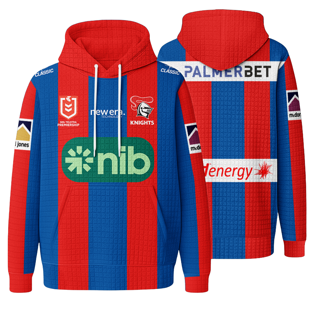 Newcastle Unisex Kalyn Ponga Home Waffle Hoodie