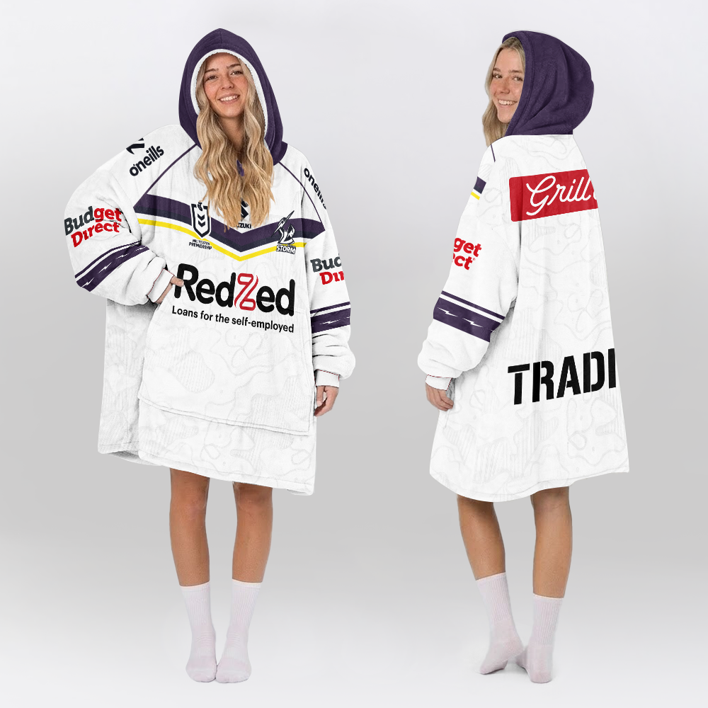Melbourne Unisex Away Blanket Hoodie