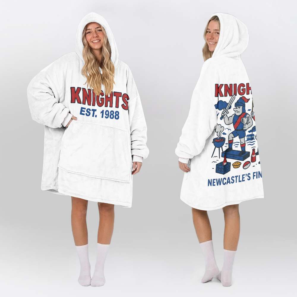 Newcastle Unisex Blanket Hoodie