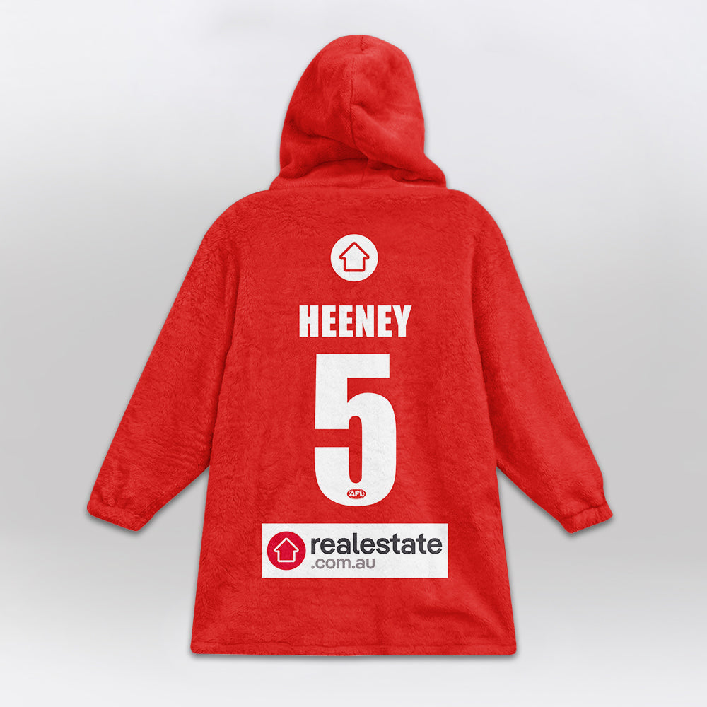 Sydney Football Unisex Blanket Hoodie