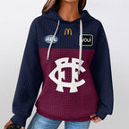 Brisbane Football Unisex Waffle Hoodie