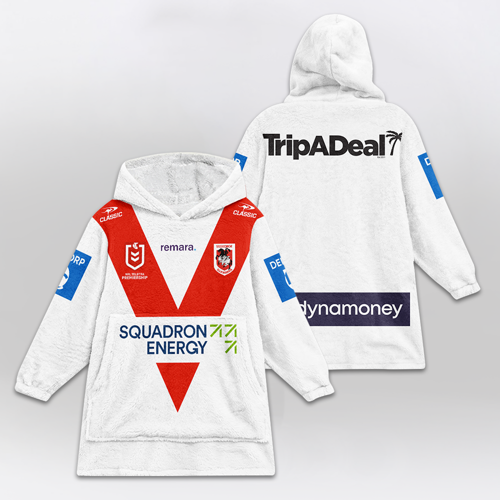 St. George Illawarra Unisex Blanket Hoodie