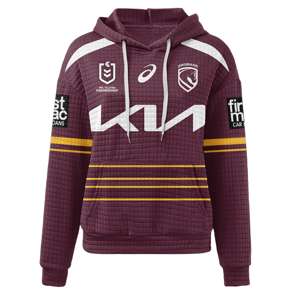 Brisbane Unisex Waffle Hoodie