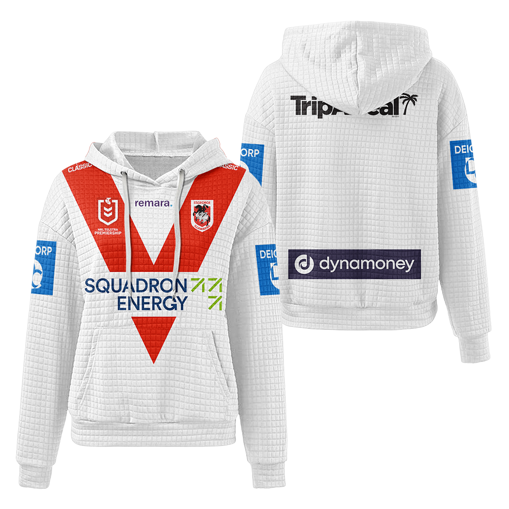 St. George Illawarra Unisex Waffle Hoodie