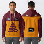 Brisbane Football Unisex Waffle Hoodie