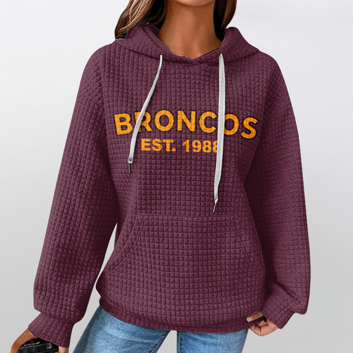 Brisbane Unisex Waffle Hoodie