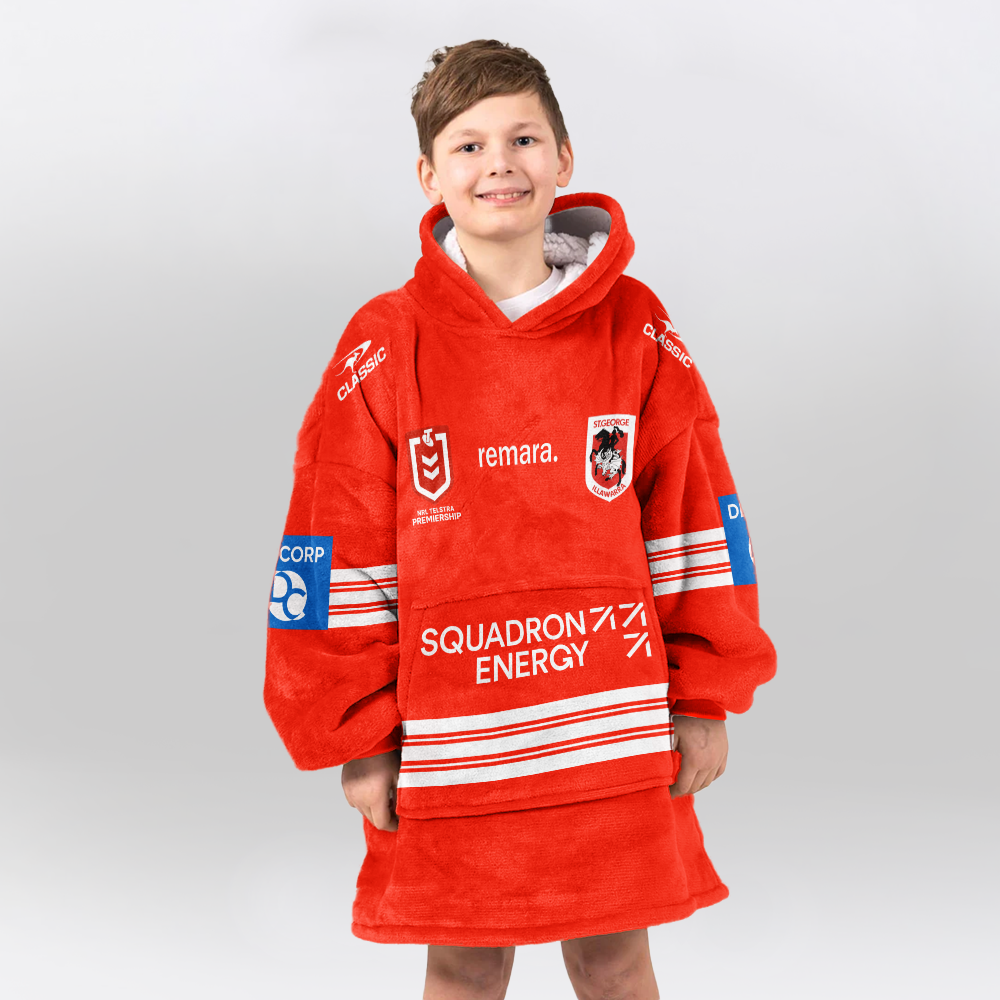 St. George Illawarra Unisex Blanket Hoodie