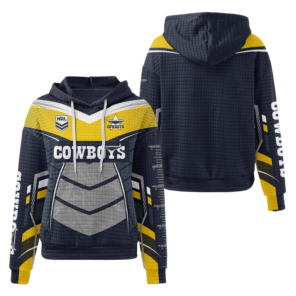 North Queensland Unisex Waffle Hoodie