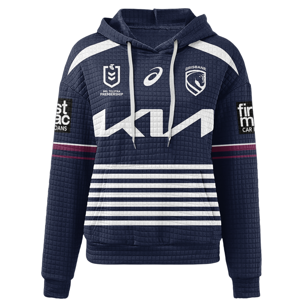 Brisbane Unisex Waffle Hoodie