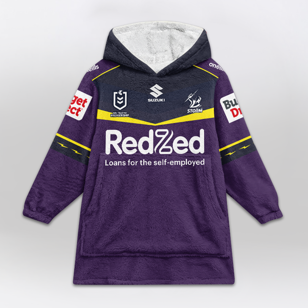 Melbourne Unisex Home Blanket Hoodie