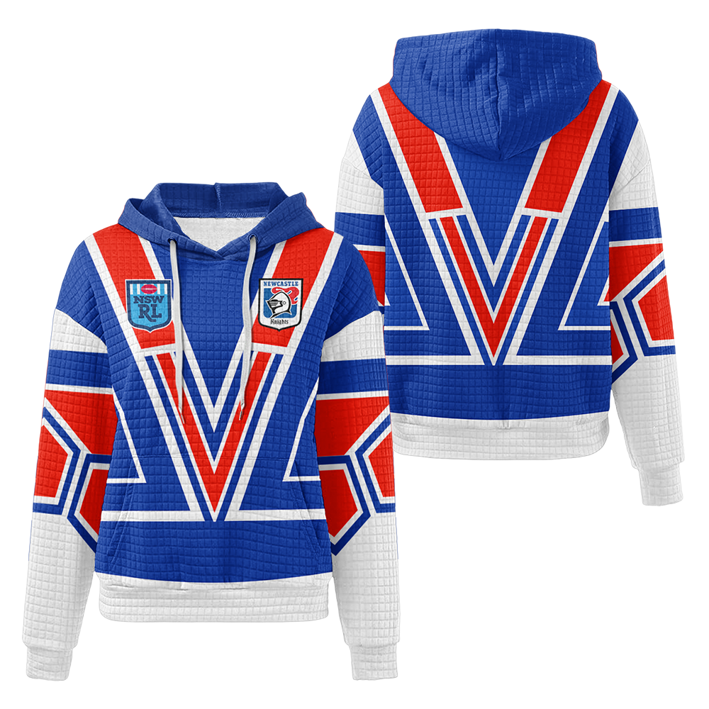 Newcastle Unisex Waffle Hoodie