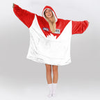 Sydney Football Unisex Blanket Hoodie