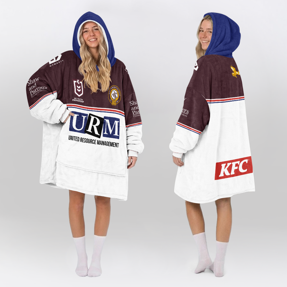 Manly Warringah Unisex Blanket Hoodie