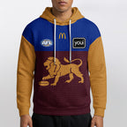 Brisbane Football Unisex Waffle Hoodie