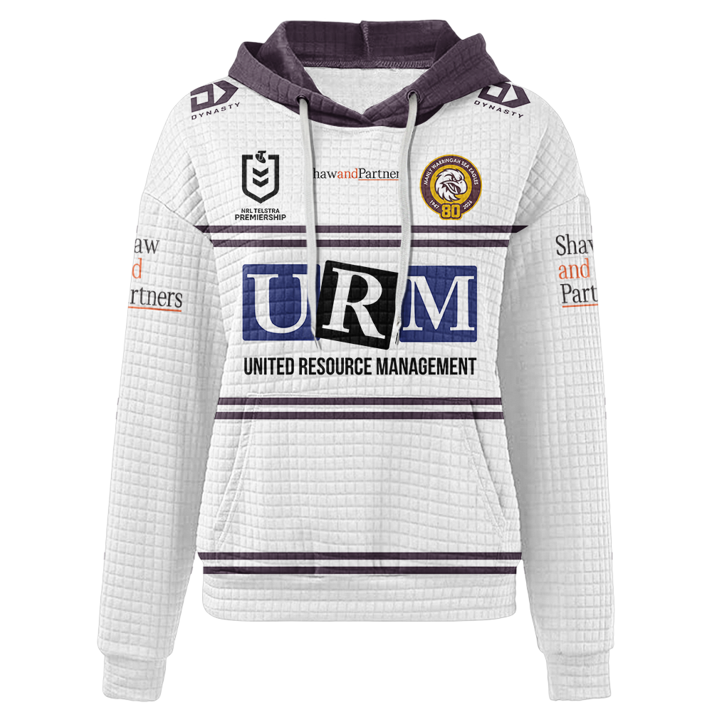 Manly Warringah Unisex Waffle Hoodie