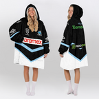 Cronulla-Sutherland Unisex Blanket Hoodie