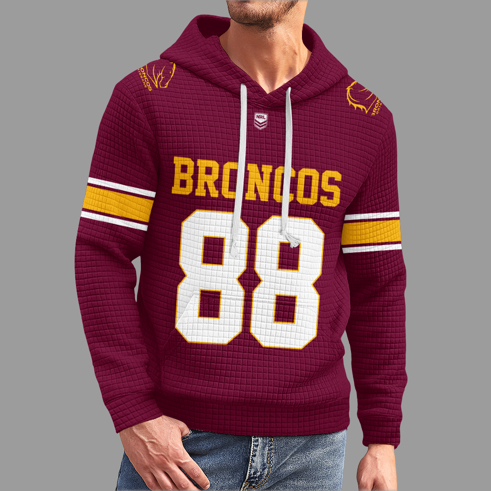 Brisbane Unisex Waffle Hoodie