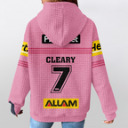 Penrith Nathan Cleary Unisex Waffle Hoodie