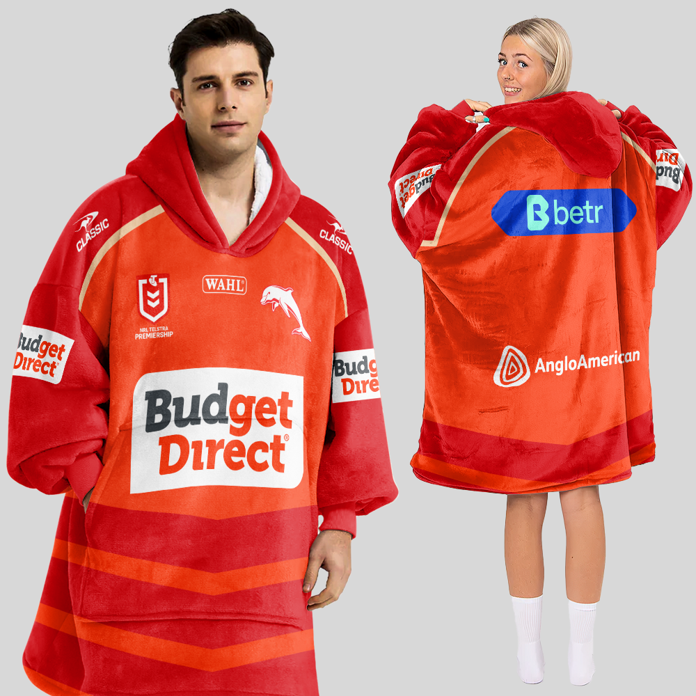 Dolphins Unisex Blanket Hoodie